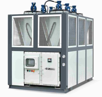 JLSF-60AD Chiller raffreddato ad aria a vite, Chiller a prova di esplosione per l' industria chimica