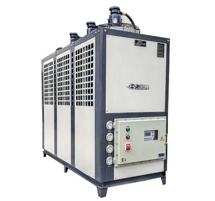 JLSF-20AD Chiller raffreddato ad aria a rotoli industriali per l'estrazione petrochimica del carbone