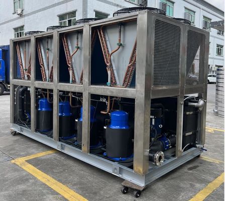 JLSF-100A Stabile affidabile Chiller industriale raffreddato ad aria 380V 415V 50Hz