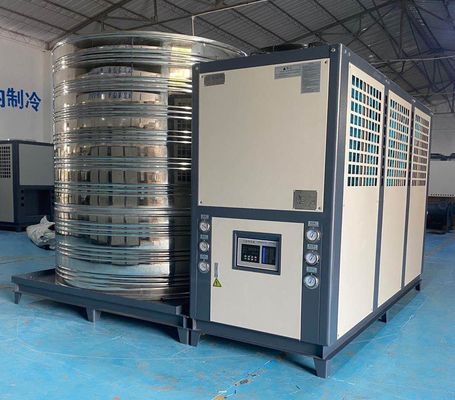 JLSF-30HP Air Cooled Cooling Chiller Machine per l'industria della carta in fibre chimiche