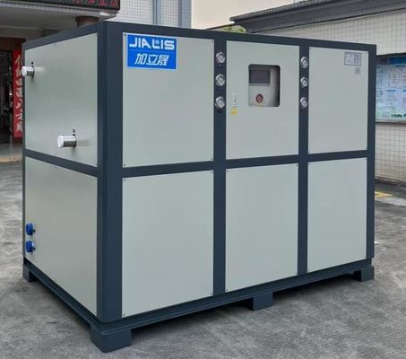 JLSS-50HP Chiller ad acqua raffreddata a basso rumore, PLC Industrial Water Chiller Machine