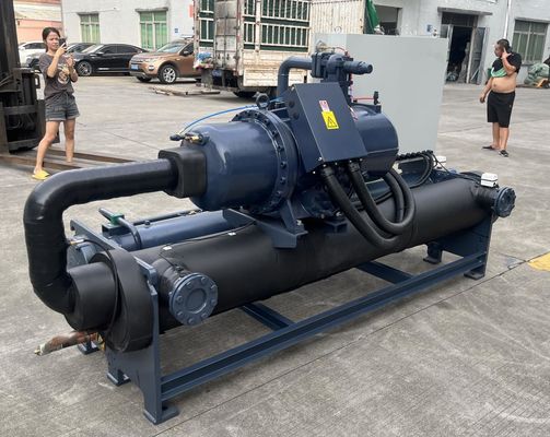 JLSW-105D Chiller a vite industriali raffreddati ad acqua per forno a vuoto a pressione calda