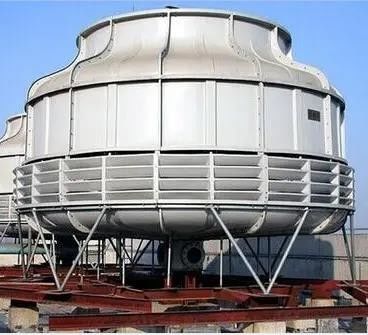 Torre di raffreddamento per frigoriferi a evaporazione in FRP 8 tonnellate - 1000 tonnellate di capacità