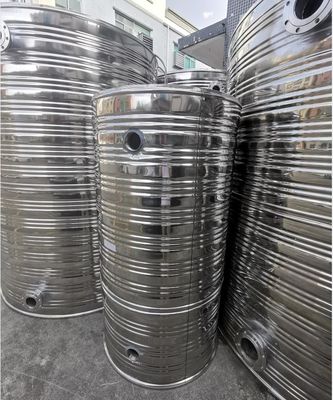 Serbatoio idrico di acciaio inossidabile isolante a filo spessore 50 mm per l'industria
