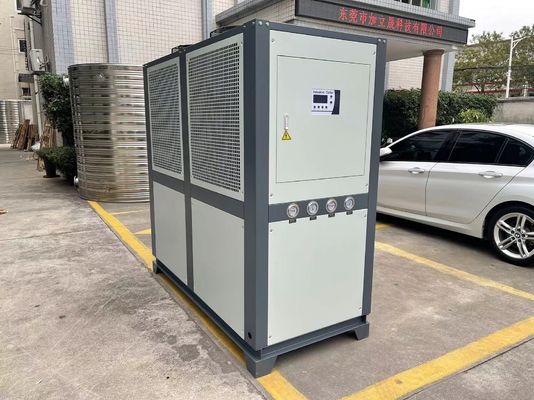 JLSLF-25HP 75KW Air Cooled Air Chiller Machine Con PLC Microcomputer Control