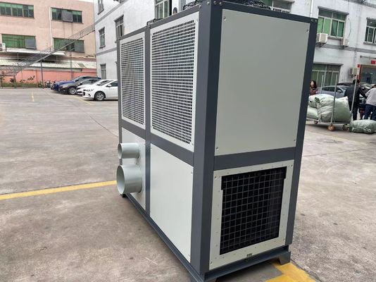 JLSLF-25HP 75KW Air Cooled Air Chiller Machine Con PLC Microcomputer Control