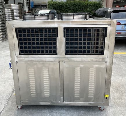 JLSB-6HP Scroll Acciaio Inossidabile Chiller Acqua Con PLC Controller Microprocessore
