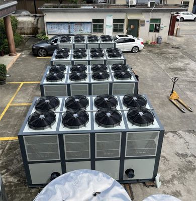JLSF-100HP Chiller ad acqua raffreddata ad aria Danimarca Danfoss Scroll Compressore R410A