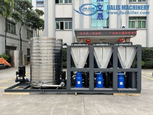JLSF-75HP Chiller raffreddato ad aria raffreddato ad aria rotolo refrigeratore integrato