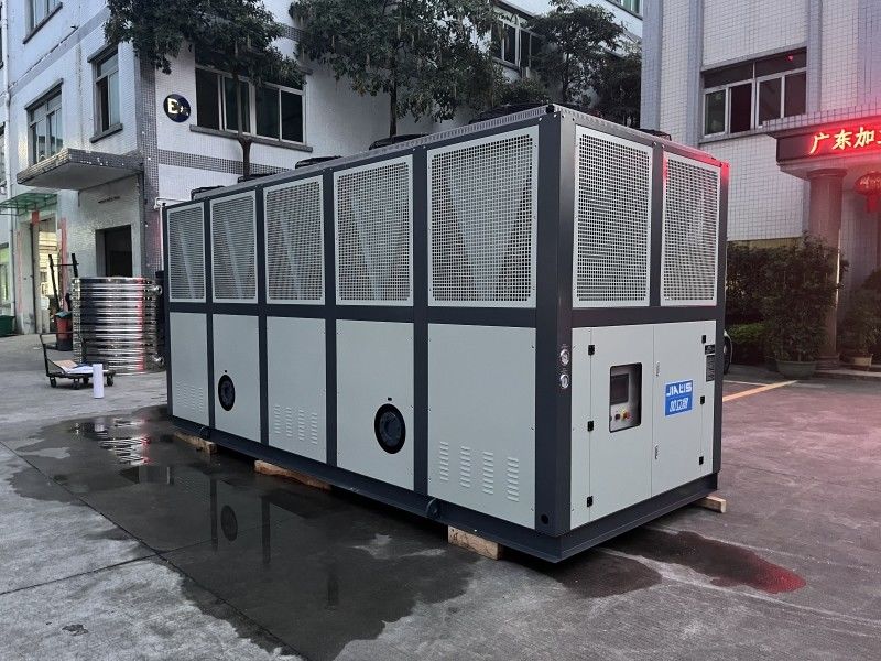 JLSF-120 Chiller a vite raffreddato ad aria PET / Preform / Bottle Blowing / Blister Machine System di raffreddamento dell'acqua