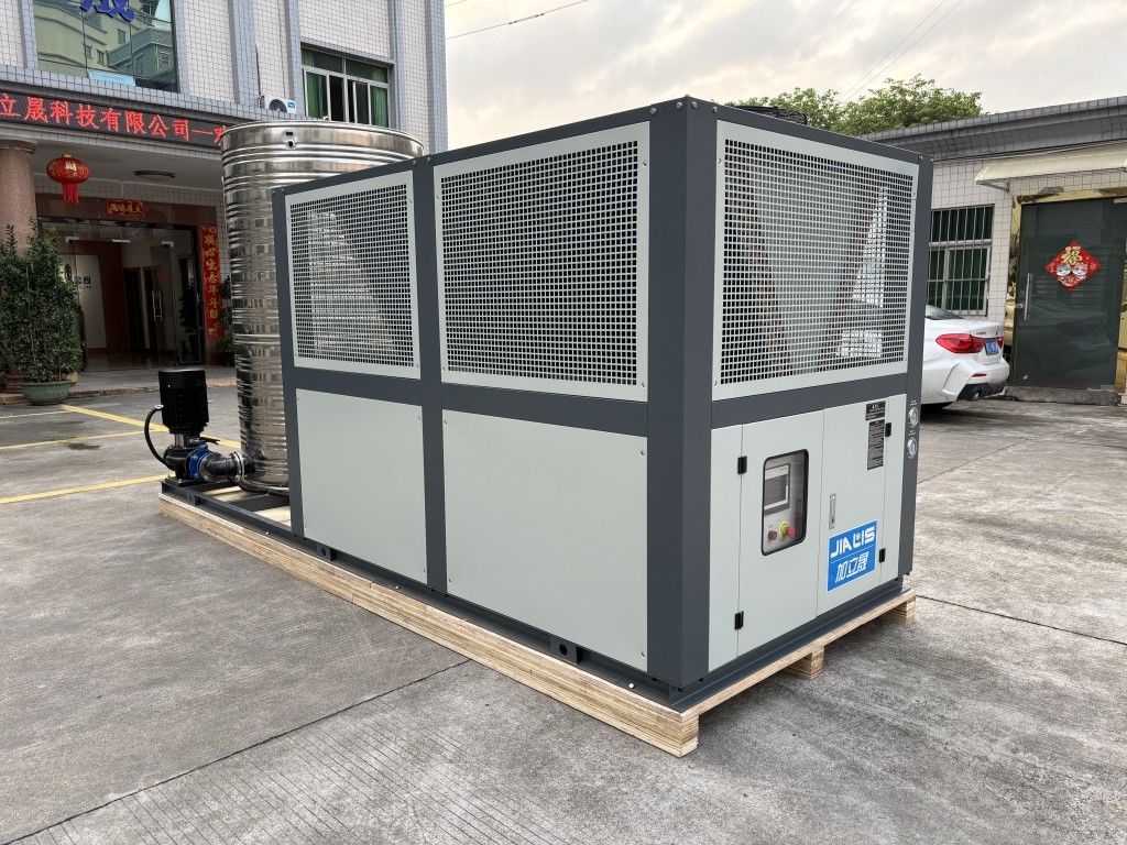 JLSF-30A Vattone raffreddato ad aria Vattone di raffreddamento integrato Vattone / foglio / estrusore di pellicola