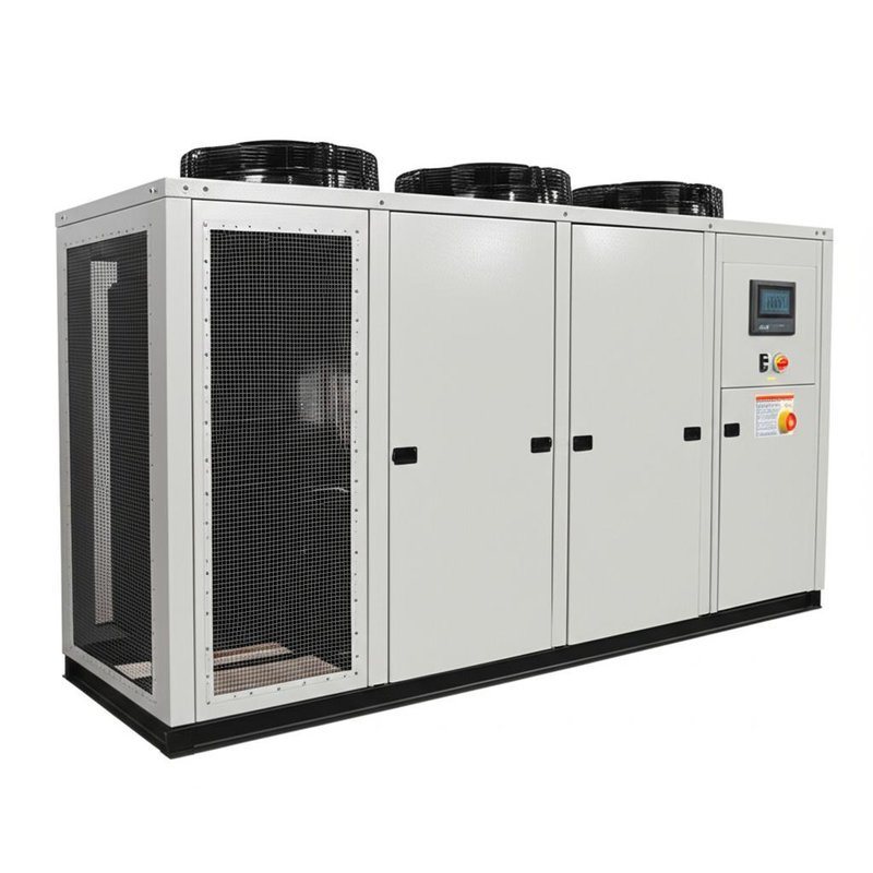 PLC/Microcomputer Control System Industrial Chiller for R134A Refrigerant Cooling