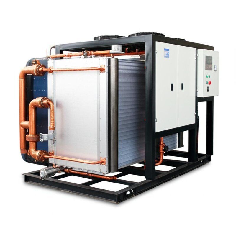 60Hz50Hz Macchina di raffreddamento dell'acqua con condizionatore per scambiatori di calore a piastra adatta a vari processi industriali